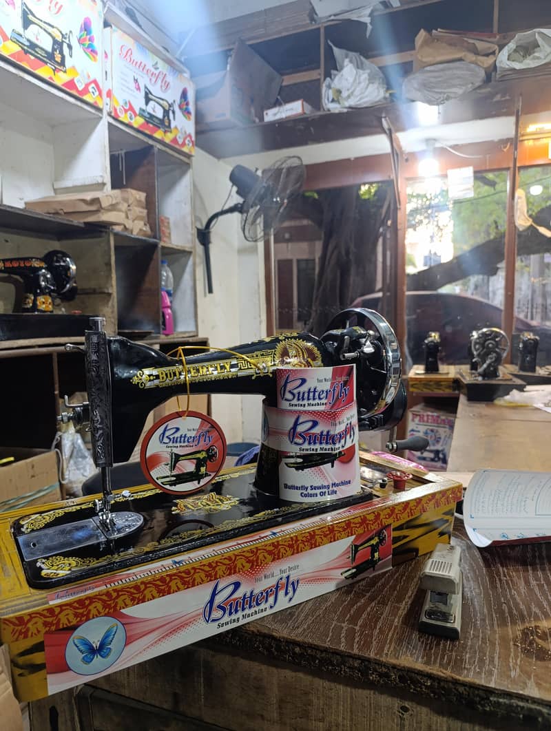 Butterfly sewing machine 4