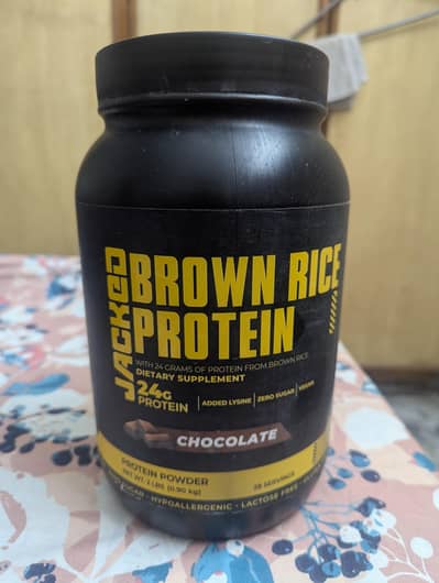 protein powder (Brown rice protein) chocolate flavored