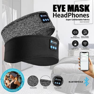 Multifunctional Sleep Bluetooth 5 Headband Sleeping Headphone HD Sound