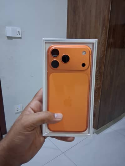 17 PRO MAX 512GB JV orange  3 days active USED CONDITION 10-10