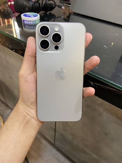 iPhone 15 pro max Pta approved 256 Fb