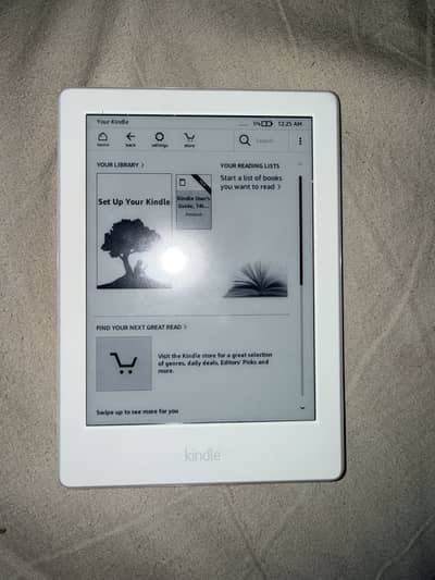Amazon kindle withe paper touch