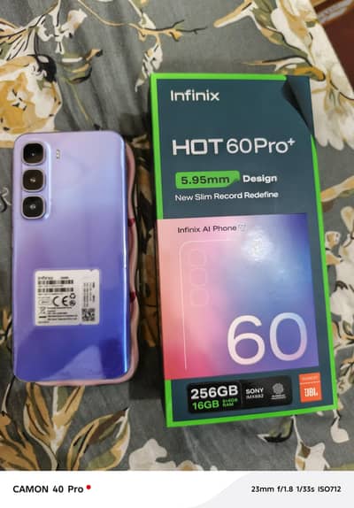 bikul new haii zyad use nhi kiya infinix hot 60 pro 256gb