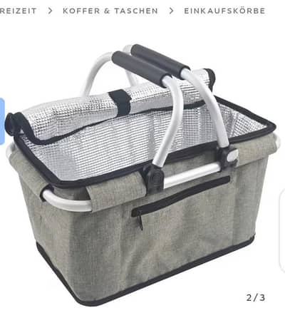 Thermal bag for travel and picnic