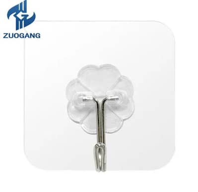 Adhesive wall hook