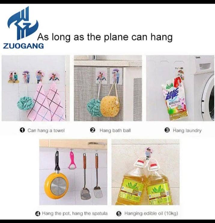 Adhesive wall hook 2