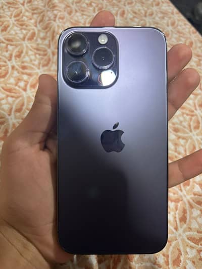iPhone 14 pro max jv 128 gb  deep purple colour