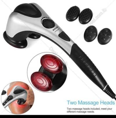 Blueidea Double Heads Heating Massager - Relaxing Tapping Massage