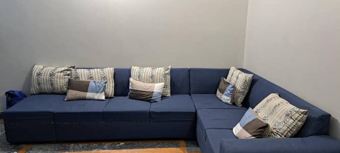 L SHAPE SOFA URGENT SALE  SPACE ISSUE