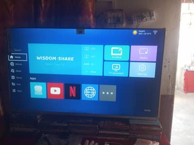 55 inch smart tv with high 4k quality