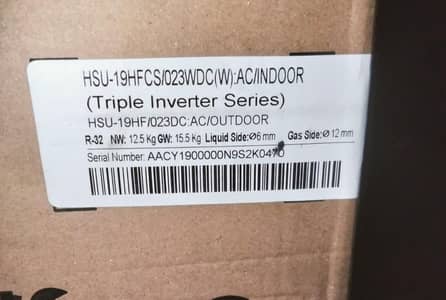 Haier Ac 1.5 ton