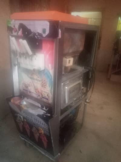double flewer cone ice crem machine orignl  total