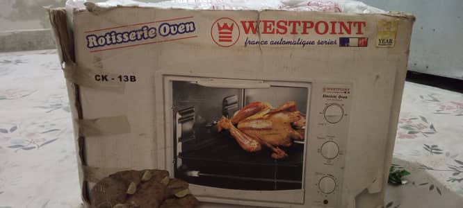 Westpoint CK13B Rotisserie Oven Full Set - All Accessories - Karachi