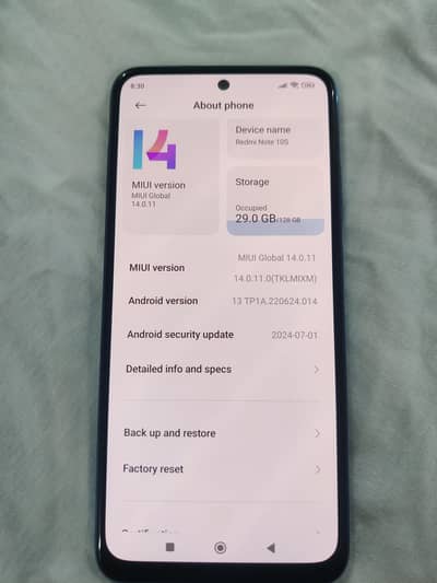 Redmi note 10s