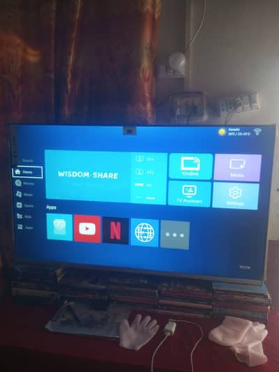 55 inch smart tv high quality 4k