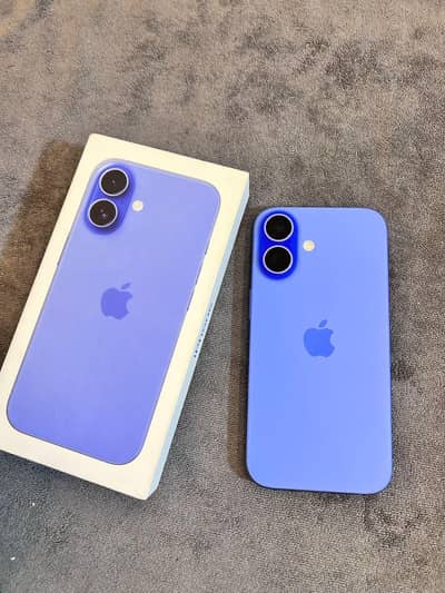 10/10 lush Condition iPhone 16 Non PTA 128 GB with original Box