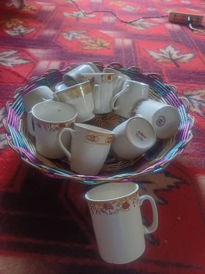 cups and buckets