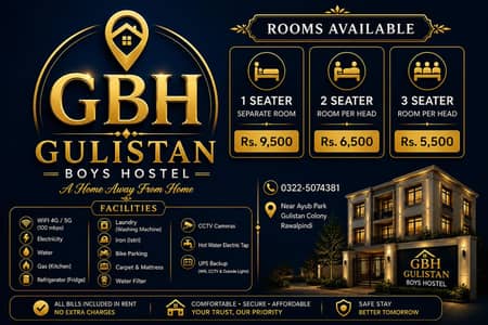 Room For Boys On Monthly Rent (Read Full Ad)