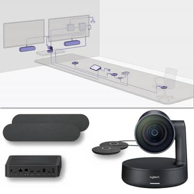 Logitech Rally  Rally Plus Rally Bar Video Conference Accessories