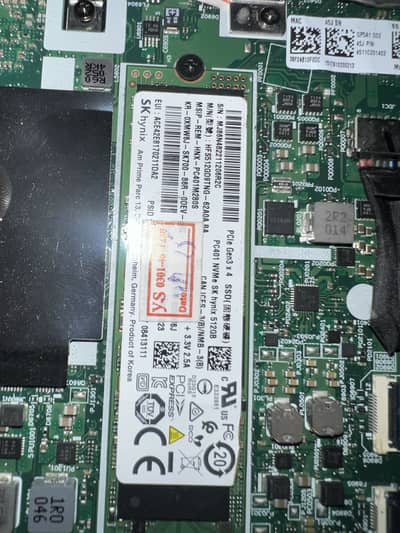 512GB NVMe SSD Slightly Used