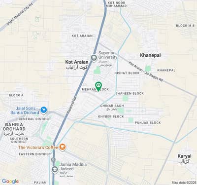 2 Kanal Lda Approved Residential Plot Available For Sale In Mehran Block Chinar Bagh Raiwind Road Lahore