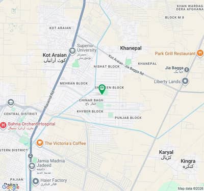 1 Kanal Lda Approved Residential Plot Available For Sale In Khyber Block Chinar Bagh Raiwind Road Lahore