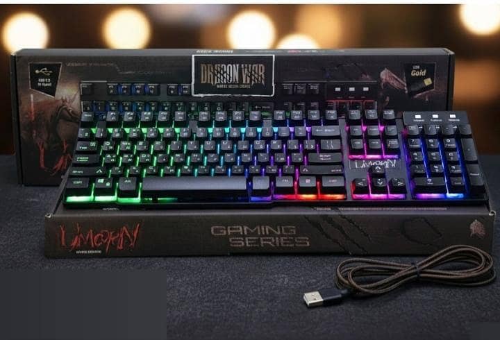 GAMMING KEYBOARD MOUSE 0