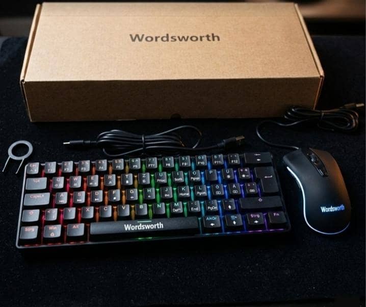 GAMMING KEYBOARD MOUSE 1