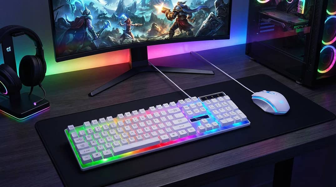 GAMMING KEYBOARD MOUSE 2