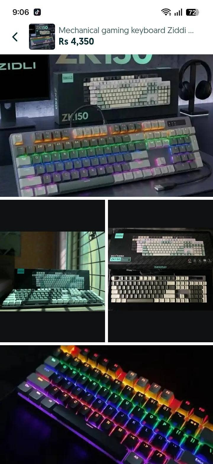 GAMMING KEYBOARD MOUSE 17
