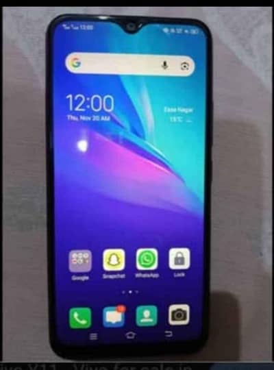 Vivo y11 3/32 Full Lush condition