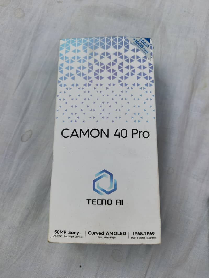 Tecno Camon 40 Pro 7