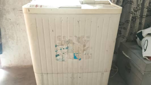 washing machine and dryer in working and good condition