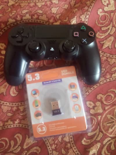 Fully New PS4 controller and Bluetooth device to connect with computer