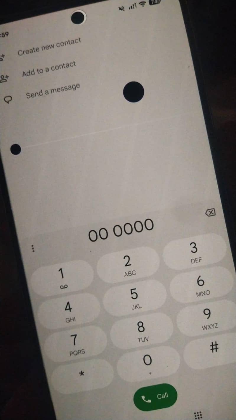 google pixel 8 pro. doted 0