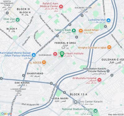 G+1 House For Sale In FB Area Block 8 Karachi Near Main Road
