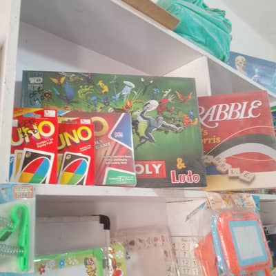Monopoly and Scrabble Board Games