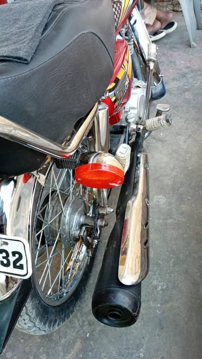 Honda 125 2016 model Multan number
