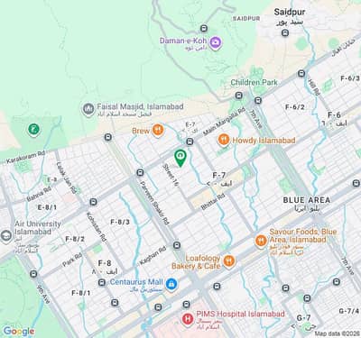 Most Top location F-7/2 Plot