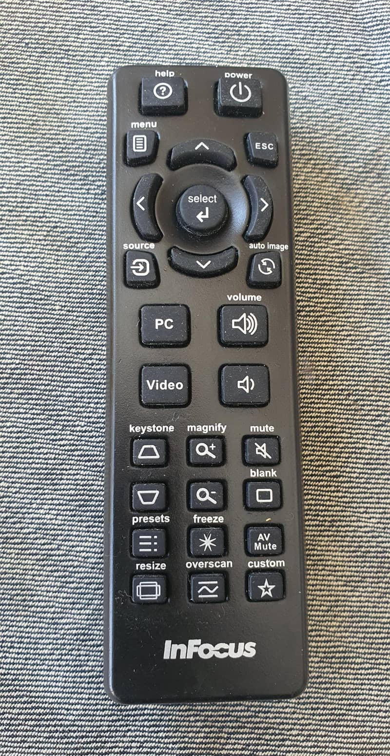 Projector remote control 5