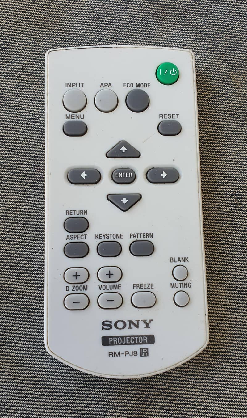 Projector remote control 6