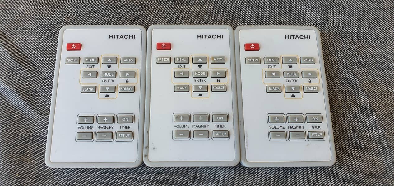 Projector remote control 7