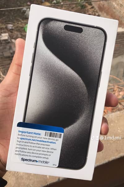 Apple iPhone 15 Pro Max with Box