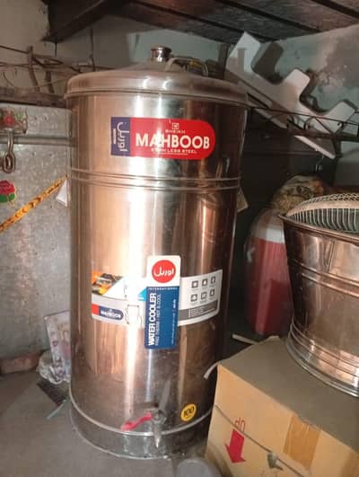 steel water cooler 100 liter