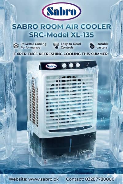Sabro Room Air Cooler/portable cooler/DC cooler/solar cooler