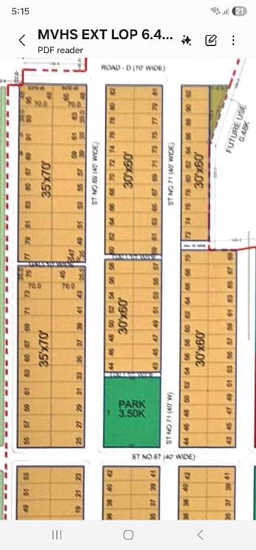 1800 Sq Ft ( 30*60 ) Near to Park.