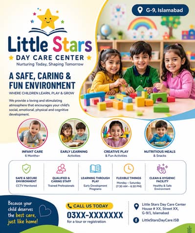 Little Stars Day Care – G-9 Islamabad