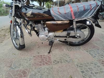 Honda CG 125 Self Start 2024/2025 Gold