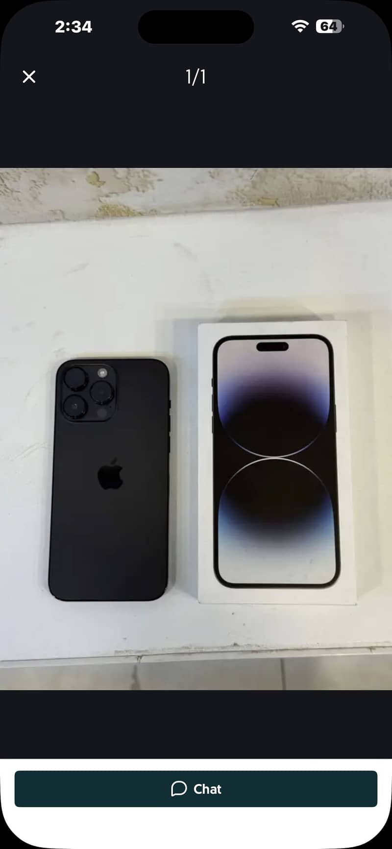 Iphone 14 pro max with box 1
