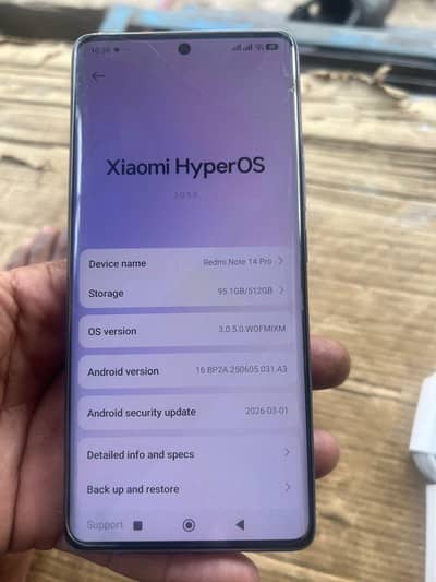 redmi note 14pro 12gb 512gb